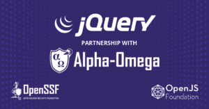 OpenJS jQuery OpenSSF Alpha Omega