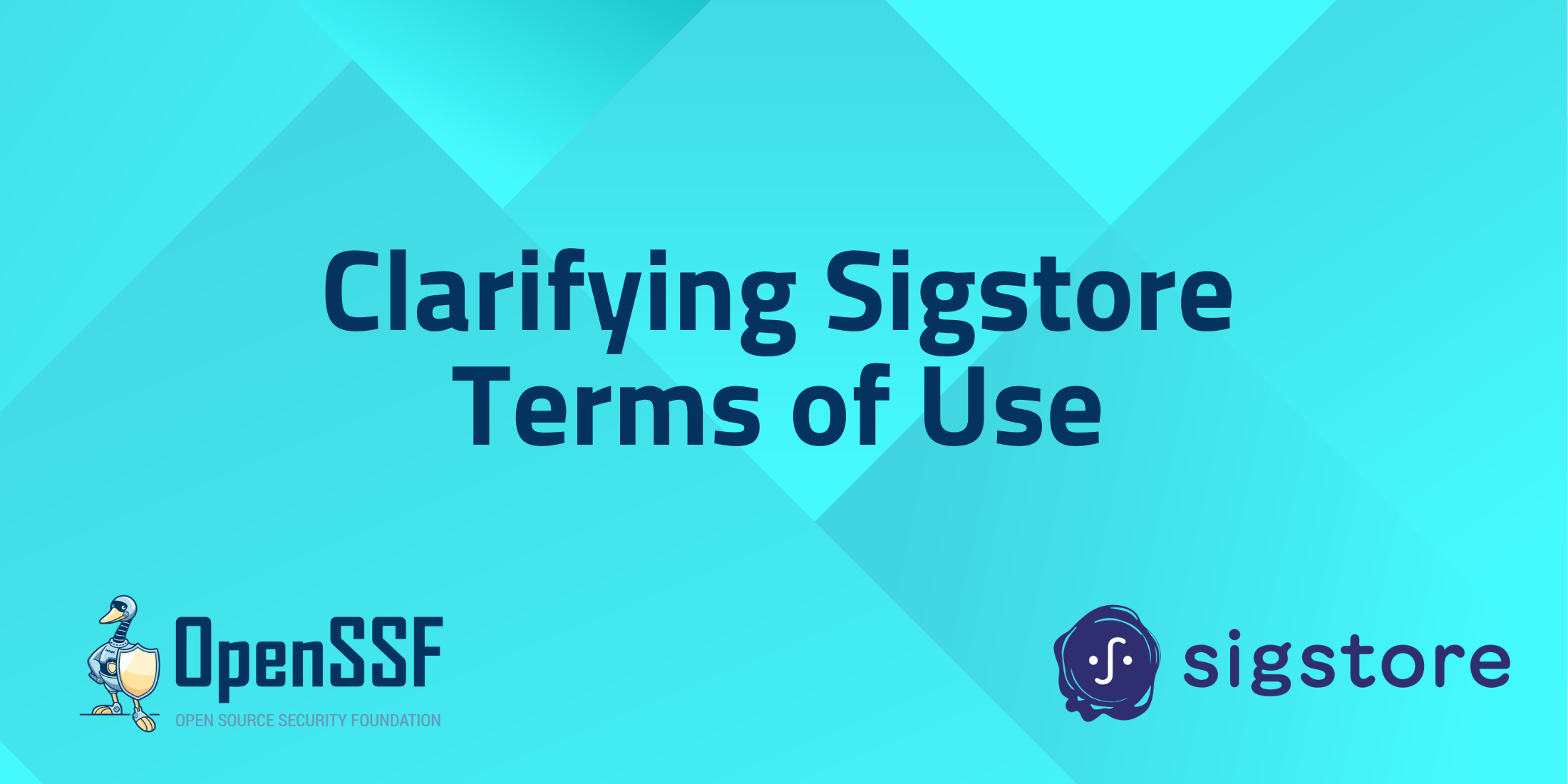 Clarifying Sigstore Terms of Use