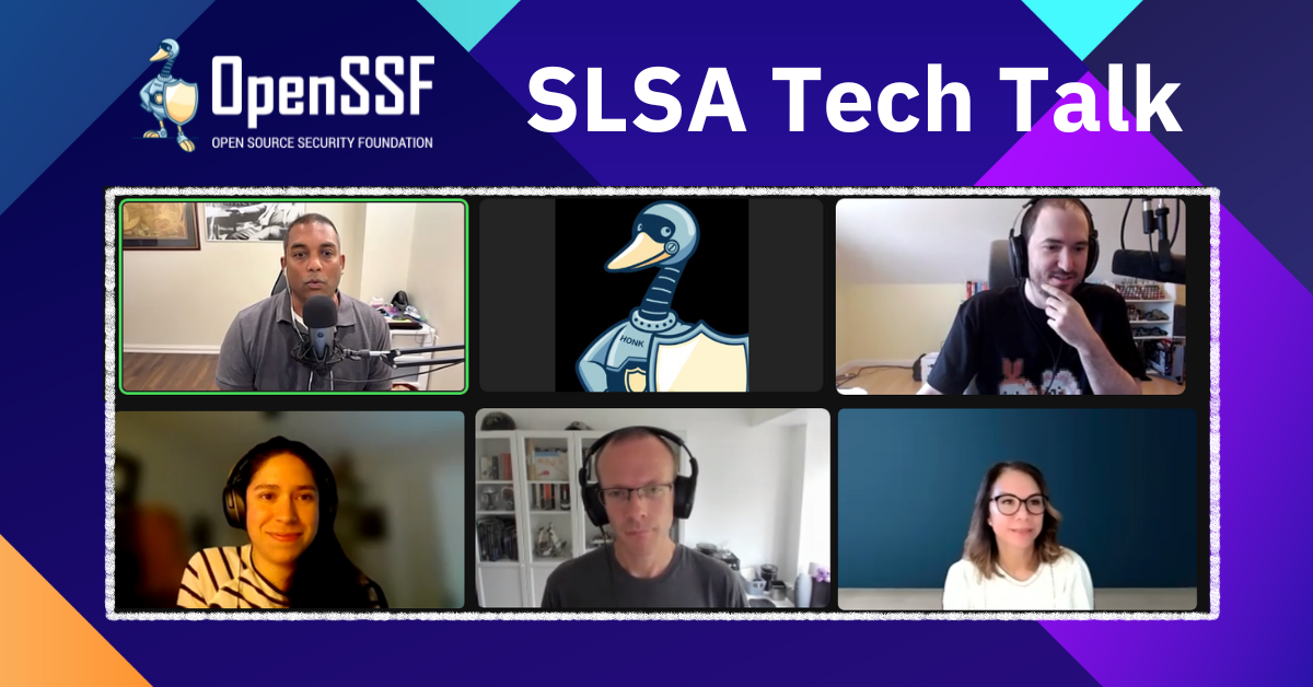 SLSA Tech Talk